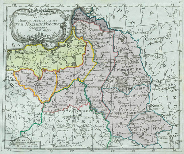 Lithuania Poland 1793