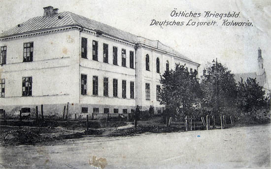 Kalvarijos ligoninė 1914 