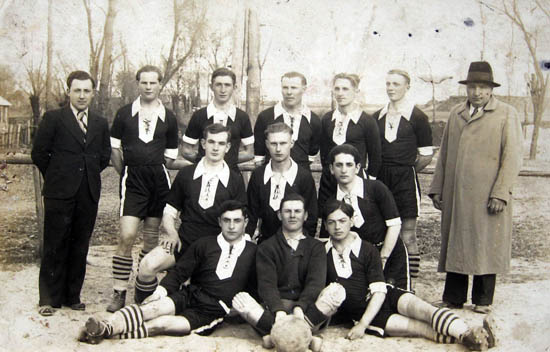 Kalvarija 1938. Futbolo komanda