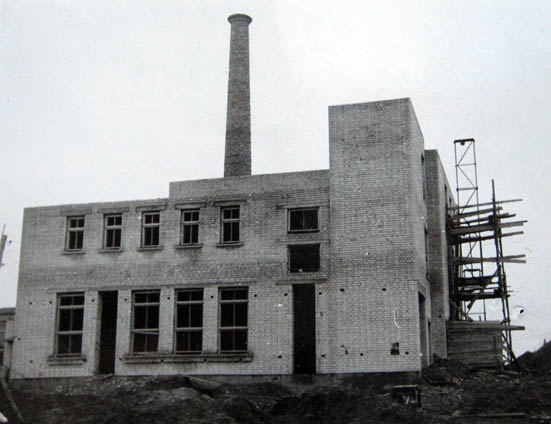 Kalvarijos pieninės statyba 1962 m.
