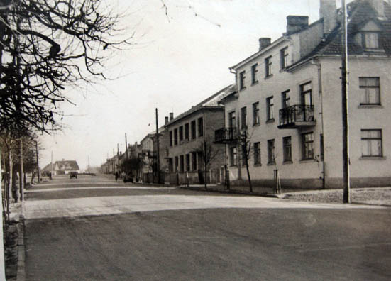 Kalvarija, Čiarniachovskio gatvė 1961 m.