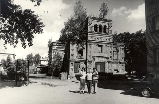 Kalvarija Cerkvės griuvėsiai 1976