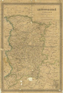 Augustavo gubernija 1855
