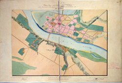 Kauno miesto planas 1837