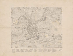 Plan miasta Wilno 1881