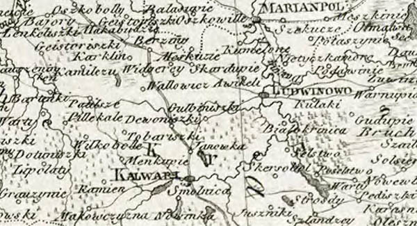 Charte von Miteleuropa 1810