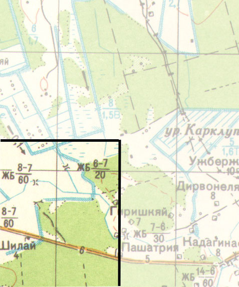 Soviet 1:100000 maps