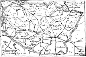 M.Davainio atvirukas žemėlapis
