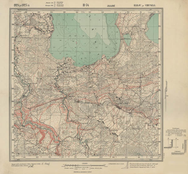 1:25000 Estonia maps