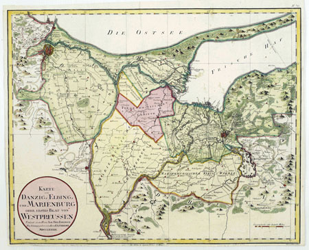 Vakarų Prūsija 1799