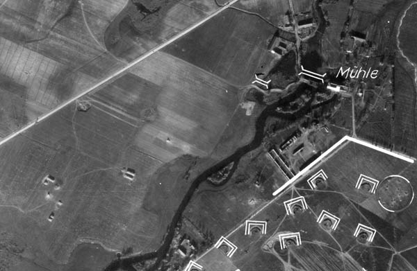 Kalvarija aerofotografija 1944