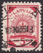 Latvian stamp 1918