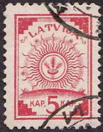 Stamp on map KDWR