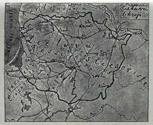 P.Vileišis map 1898