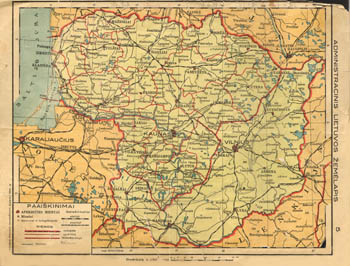 Mantnieks Geographical atlas