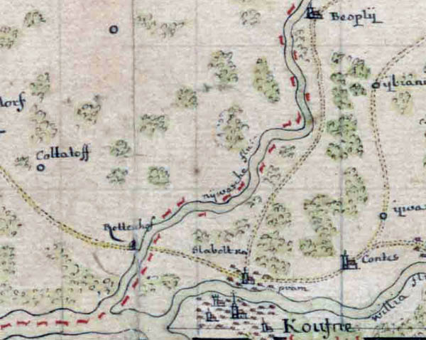 1702 žemėlapis