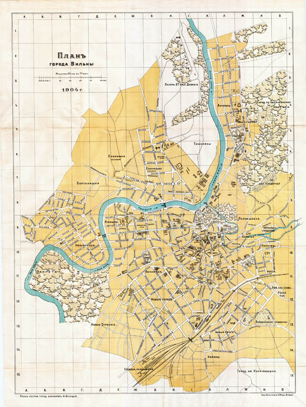 Vilniaus planas 1904
