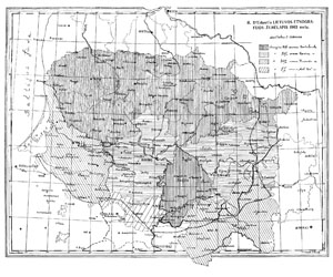 Lietuvos etnografijos žemėlapis
